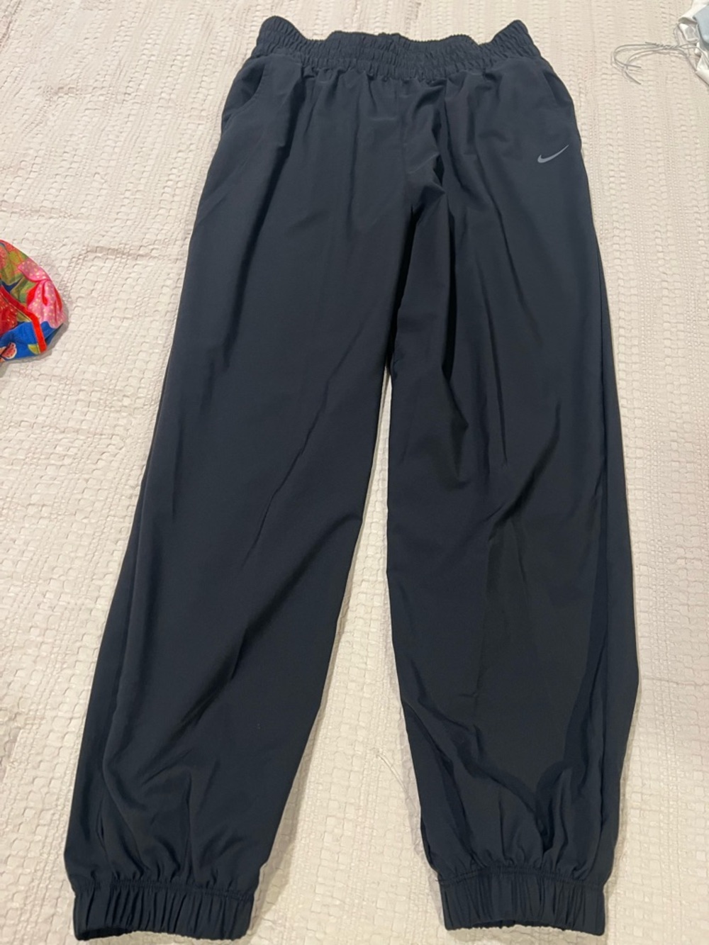 Nike Black Lightweight Athletic Joggers with Elastic Waist